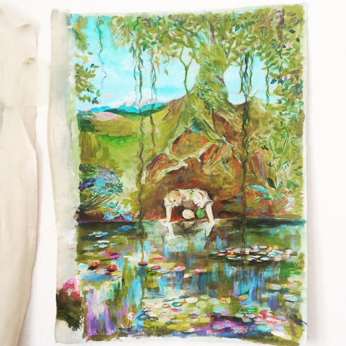 Narziss und die Seerosen, Lillian Noack