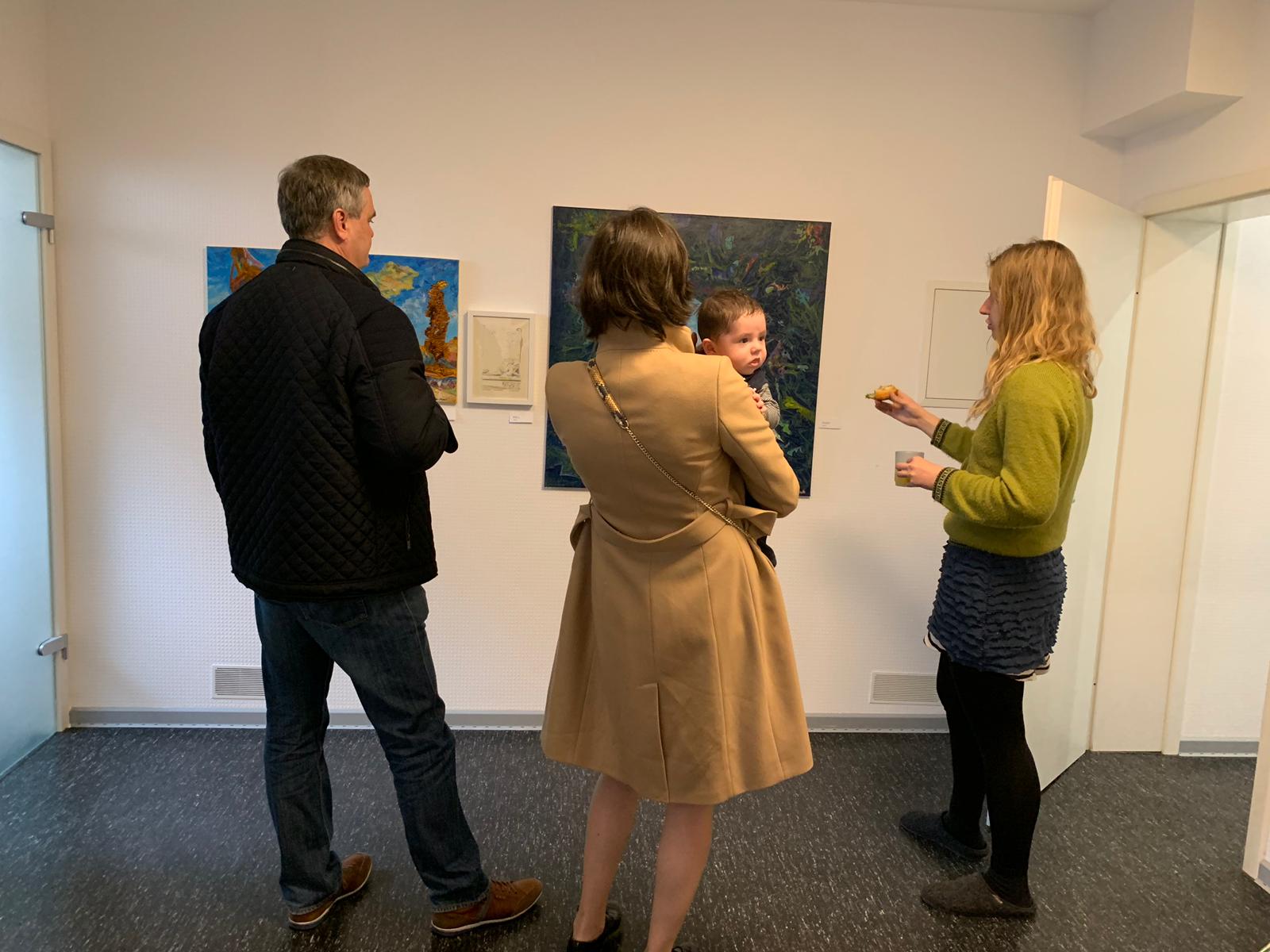 "Auf in den Himmel"
Ausstellung in Köln 2019, Lillian Noack