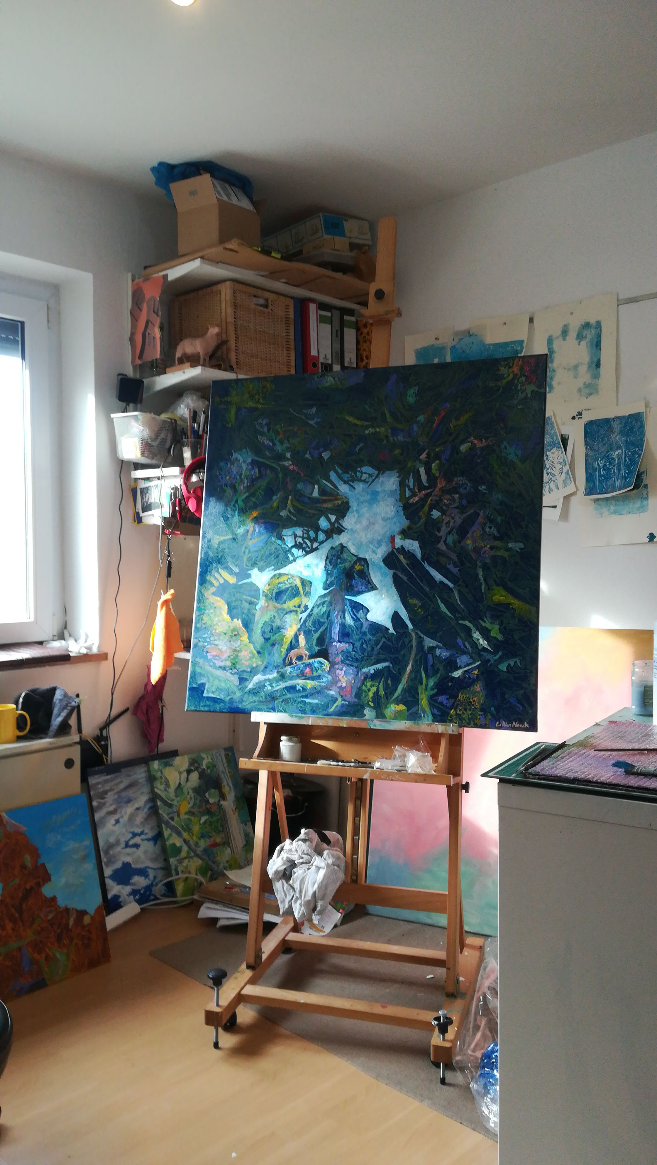 Phantasien noch auf der Staffelei, Lillian Noack