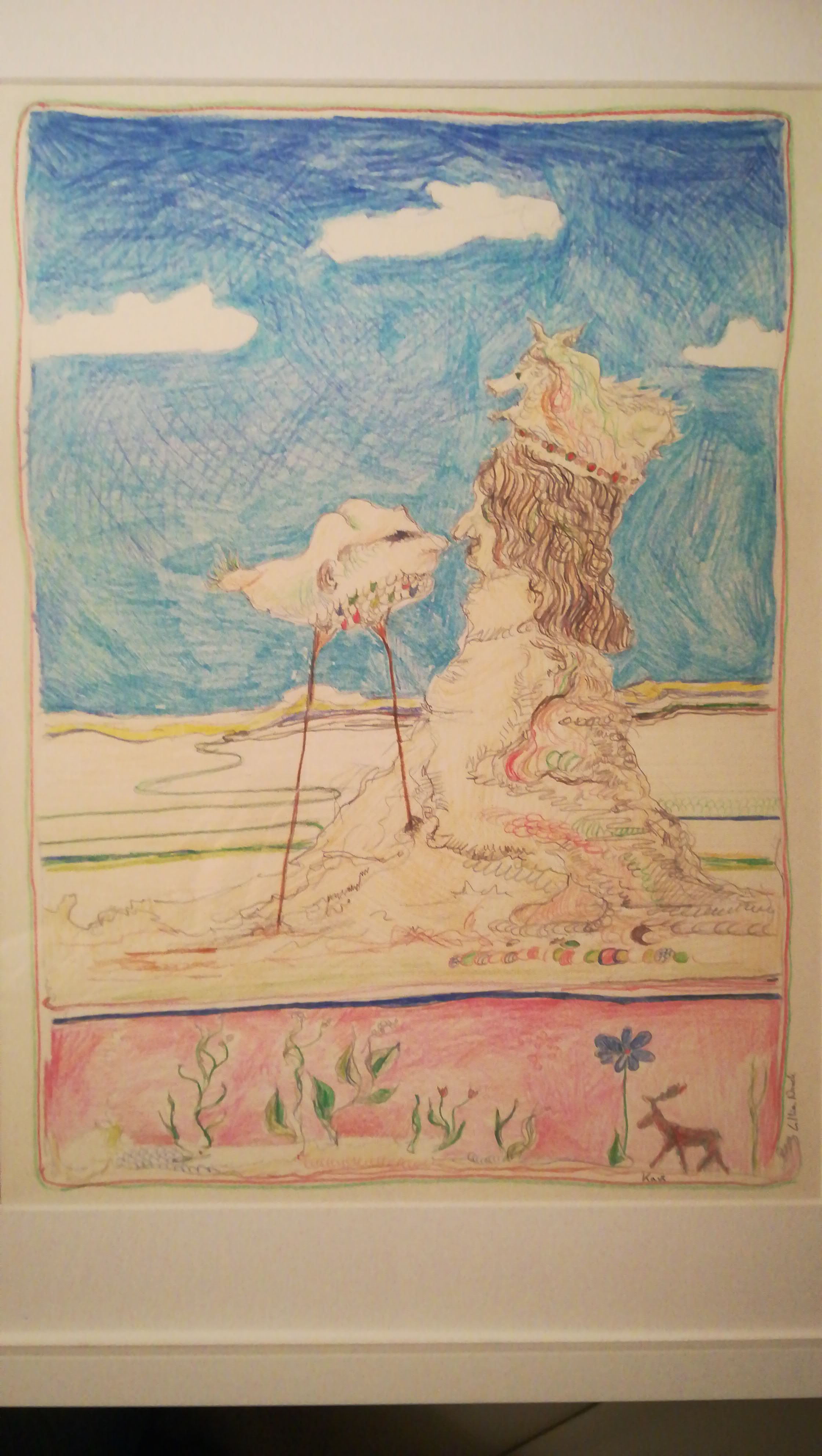 Farbskizze, Lillian Noack