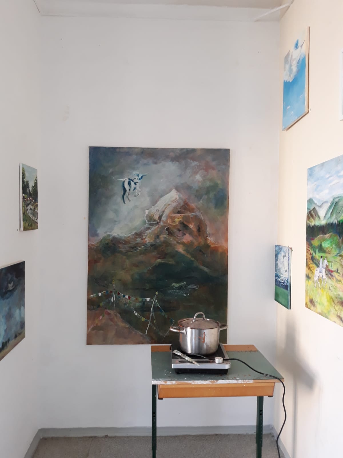 Blick in die Ausstellung, Lillian Noack