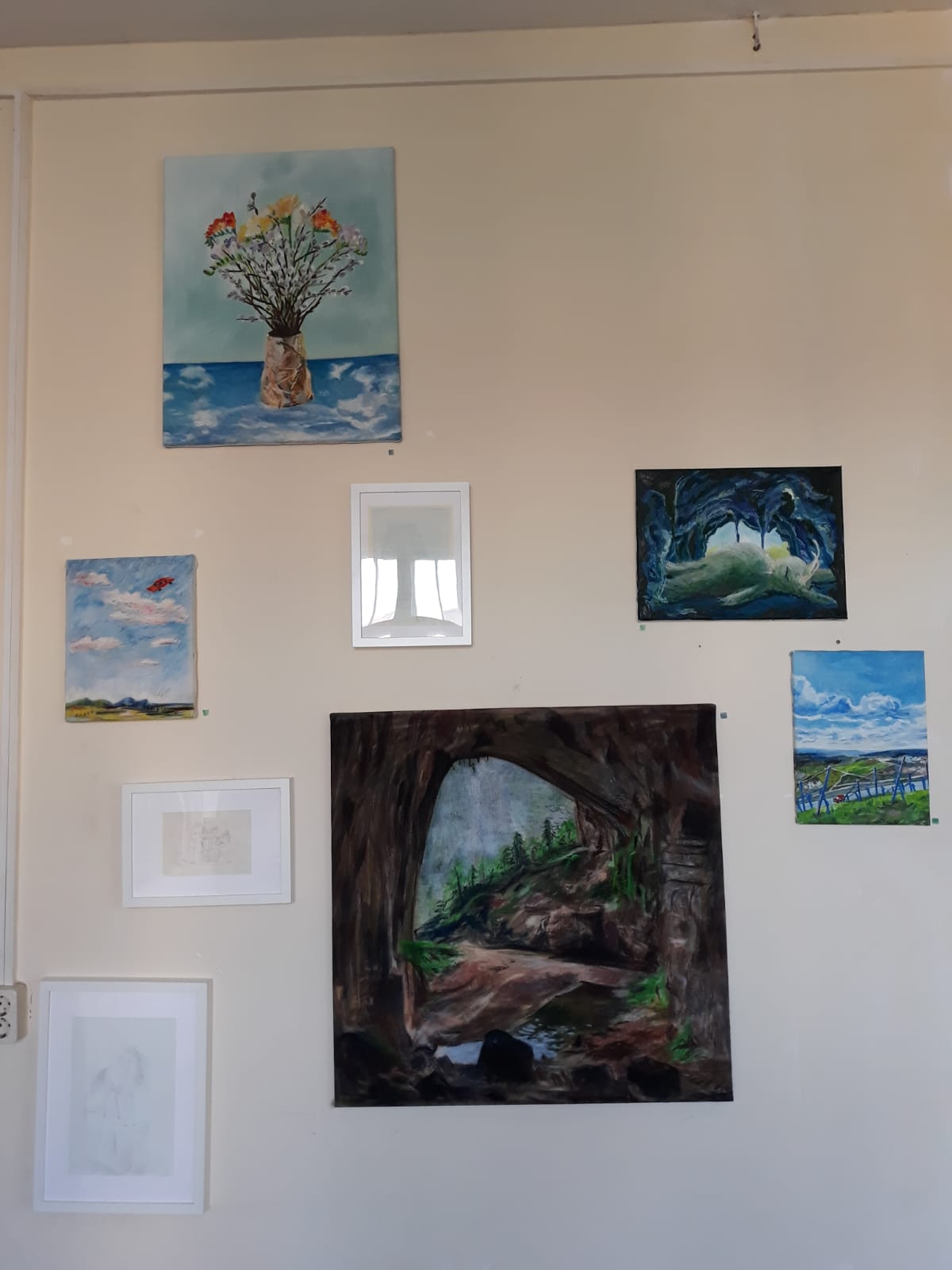 Blick in die Ausstellung, Lillian Noack