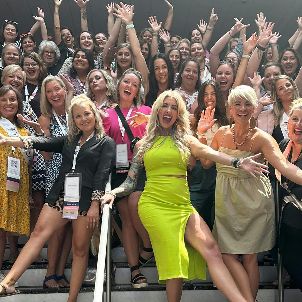 LimeLife Beauty Guides at an event