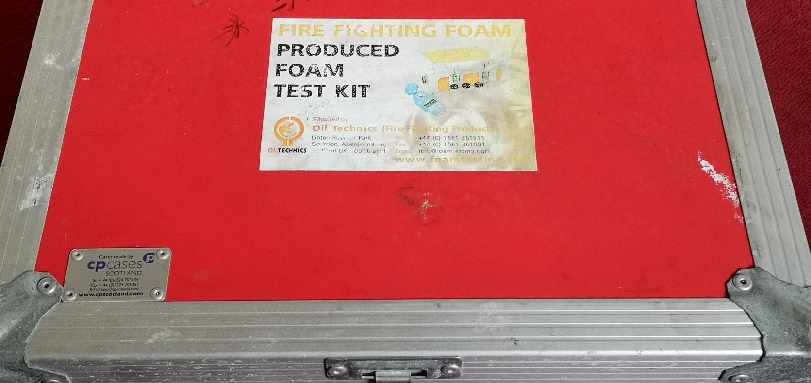 Fire Fighting Foam Produced Foam Test Kit