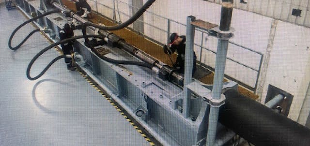 Horizontal Bench Drilling Test Facility