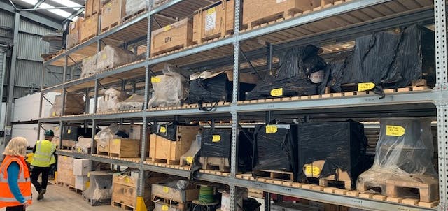 Racking in Warehouse