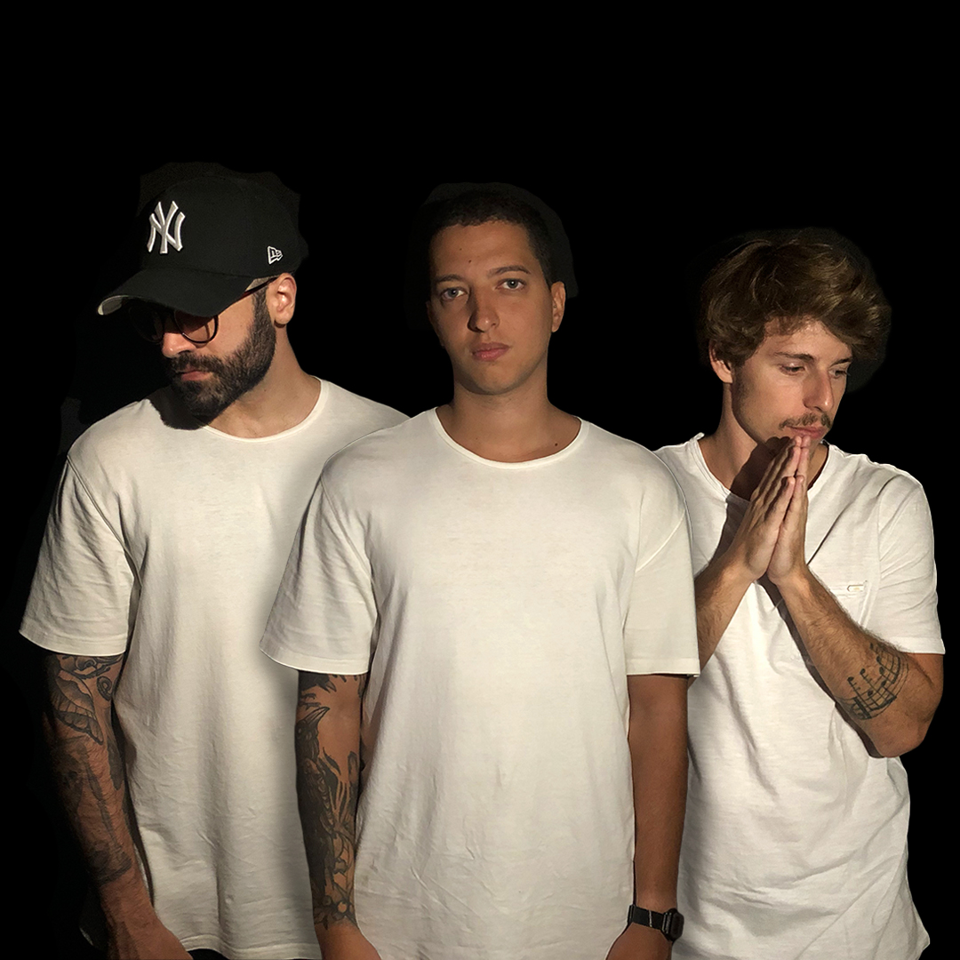 Da esquerda para a direita: Fernando Assis, Mateus Bragard e Gustavo Martins.