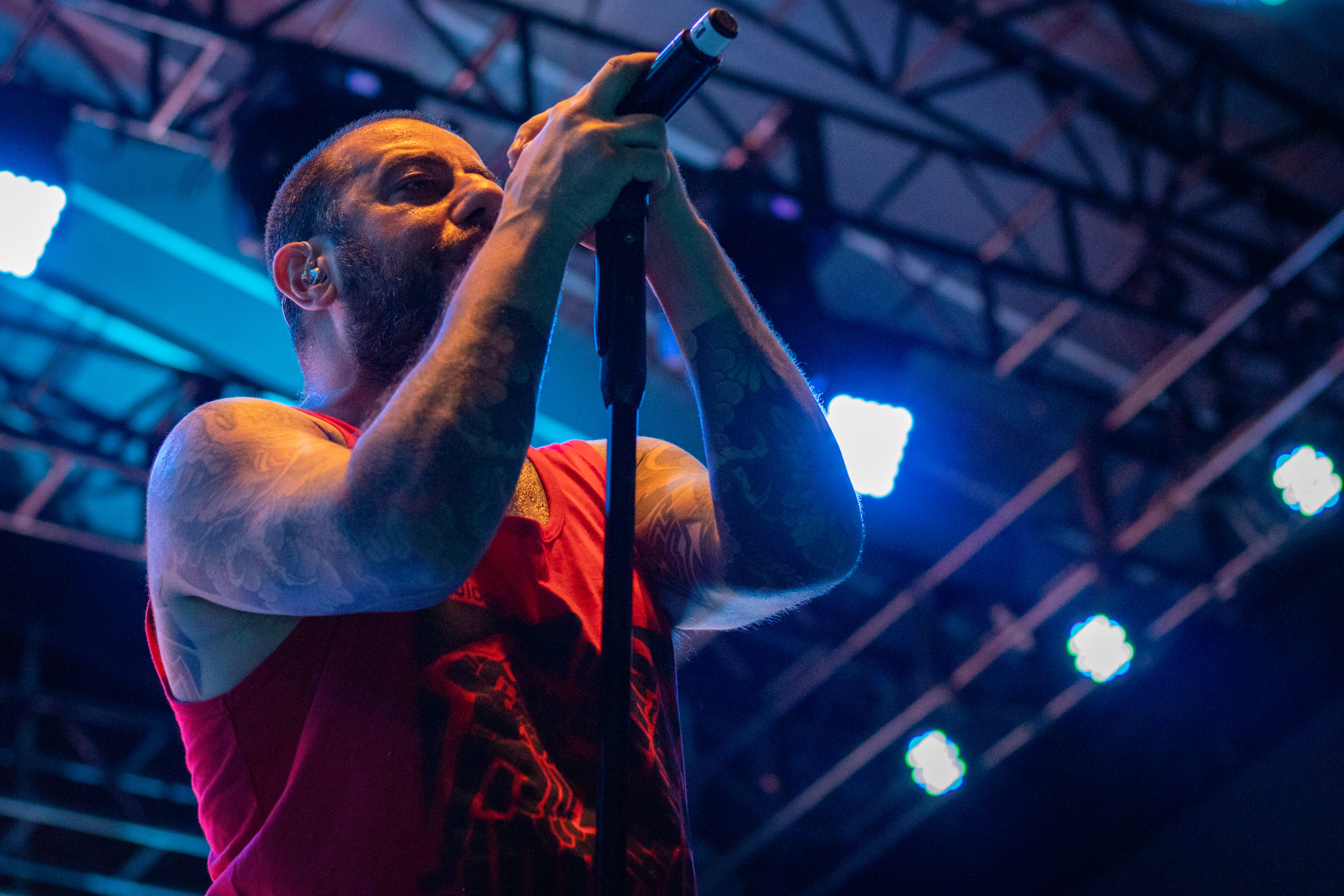 Badauí usou alguns períodos do show para conversar com o público