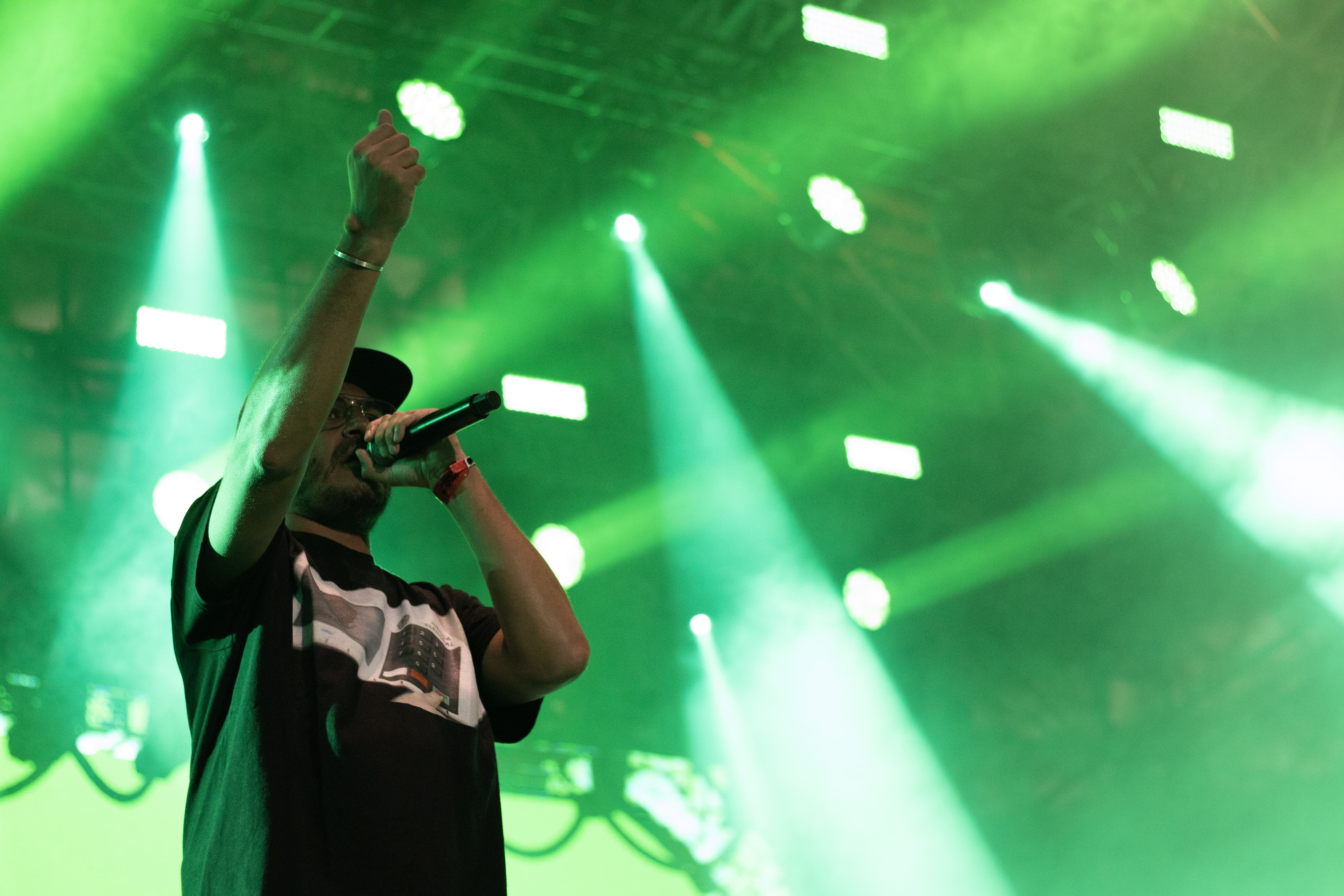 Criolo no Encontro das Tribos, em São Paulo.