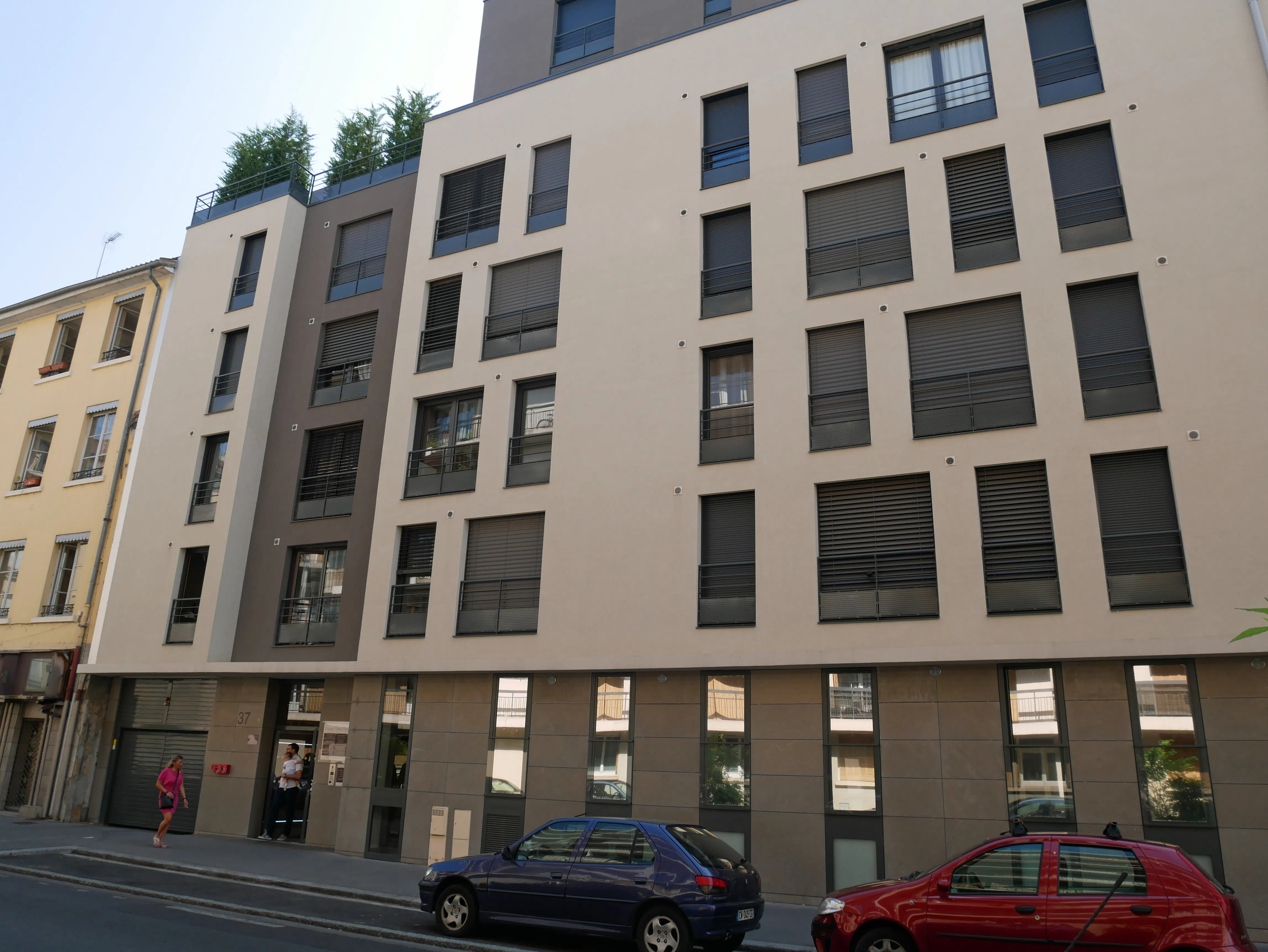 Logements neufs réalisés par lyon Linea Construction Immobilière
