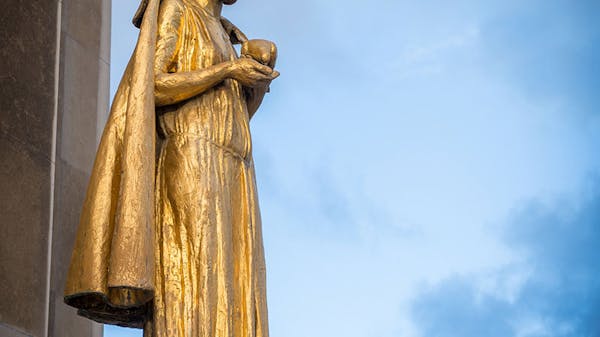 PROTEST AND PLACARDS IN FRANCE
