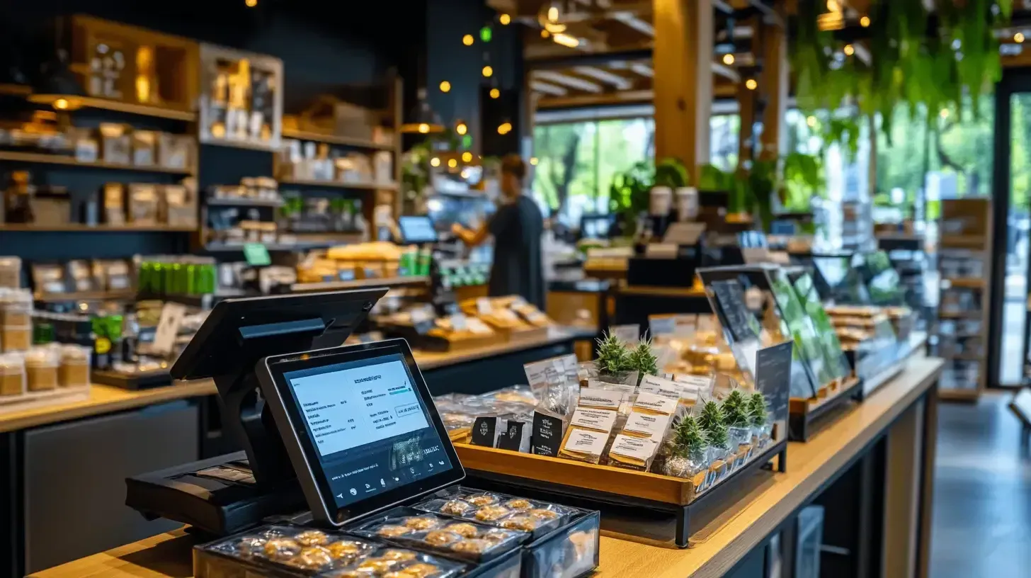 Stock image of a cannabis dispensary