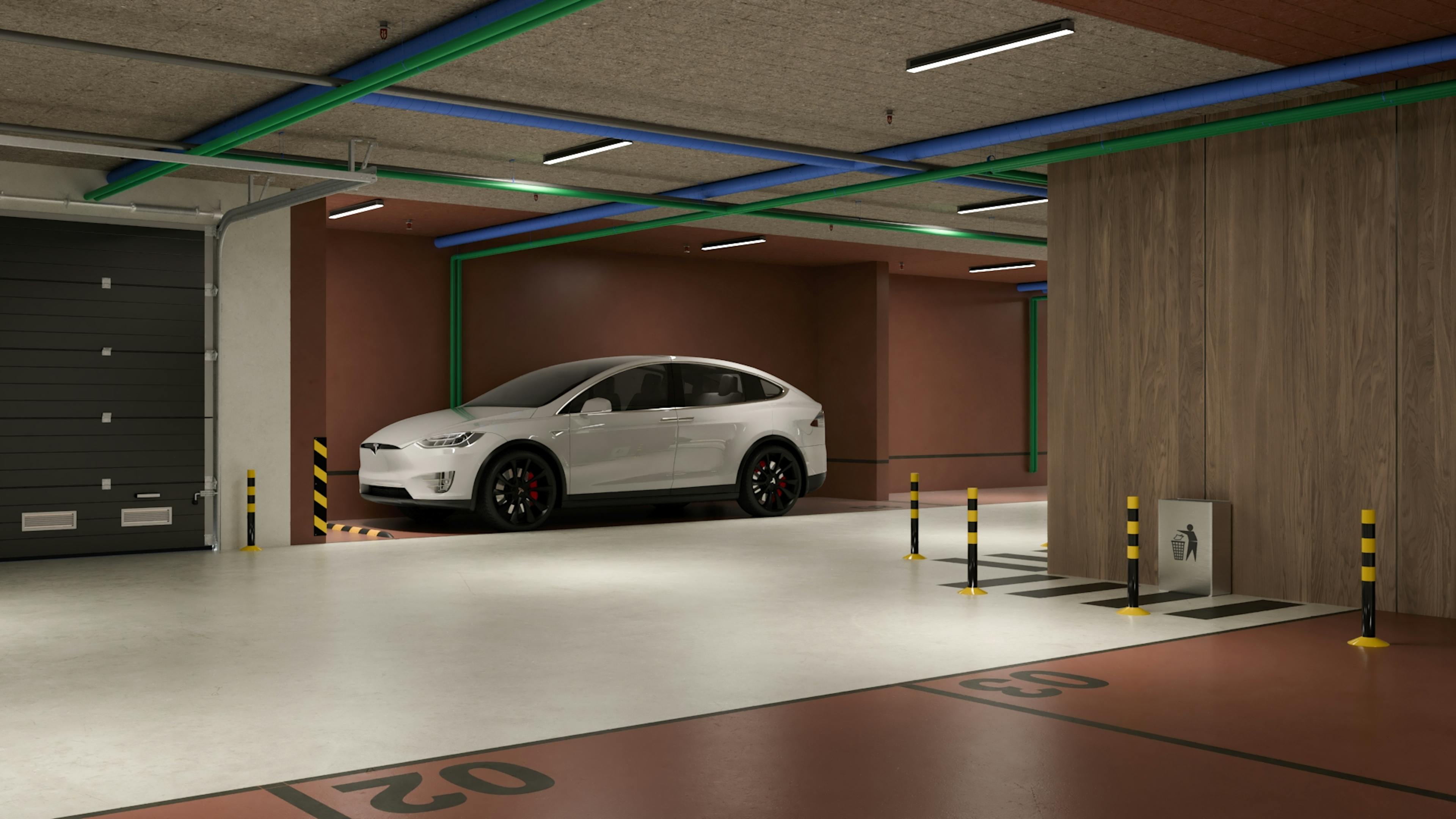 Garažna mesta sa EV punjačem