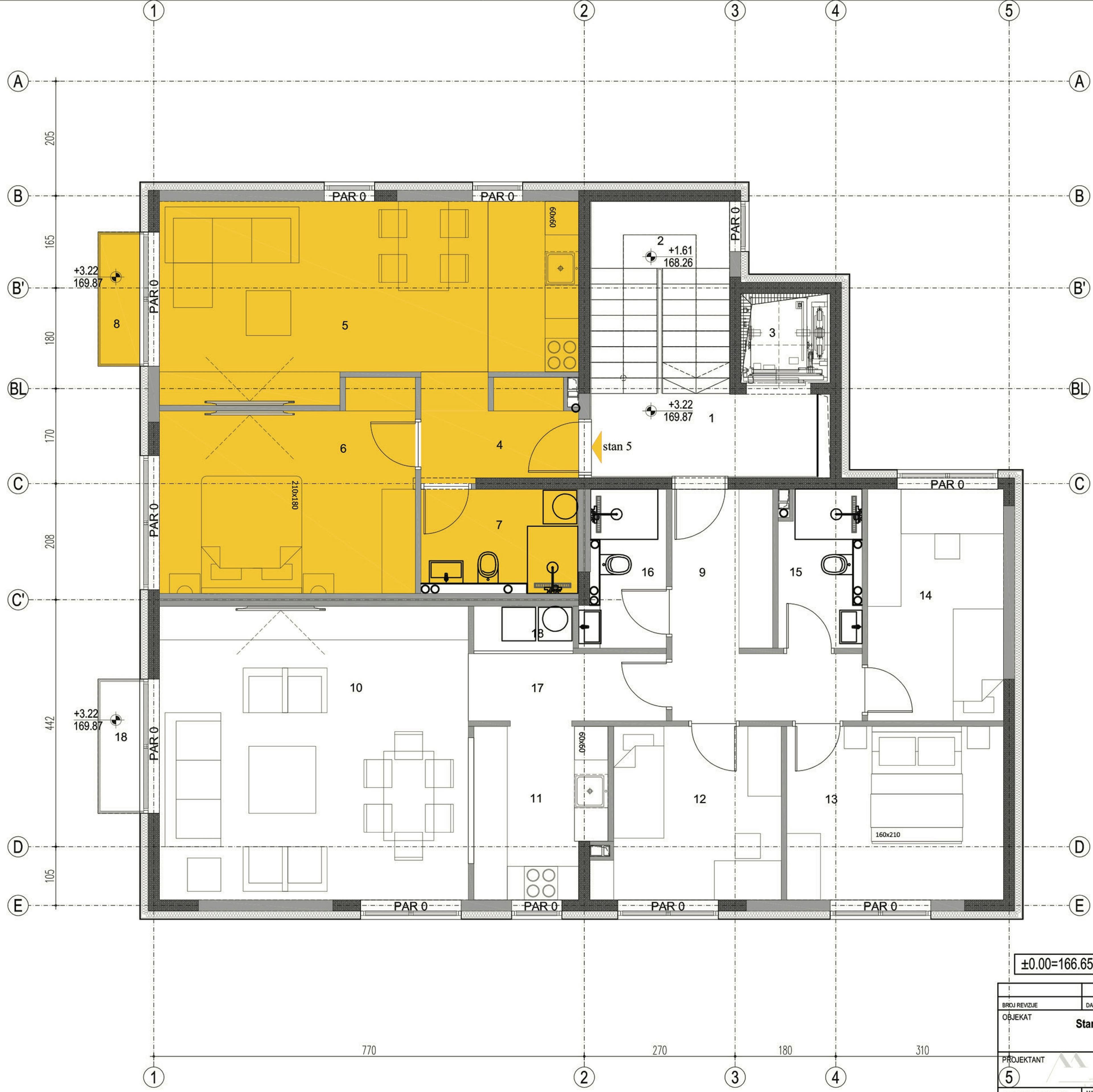 Apartment No.4 Floor Plan
