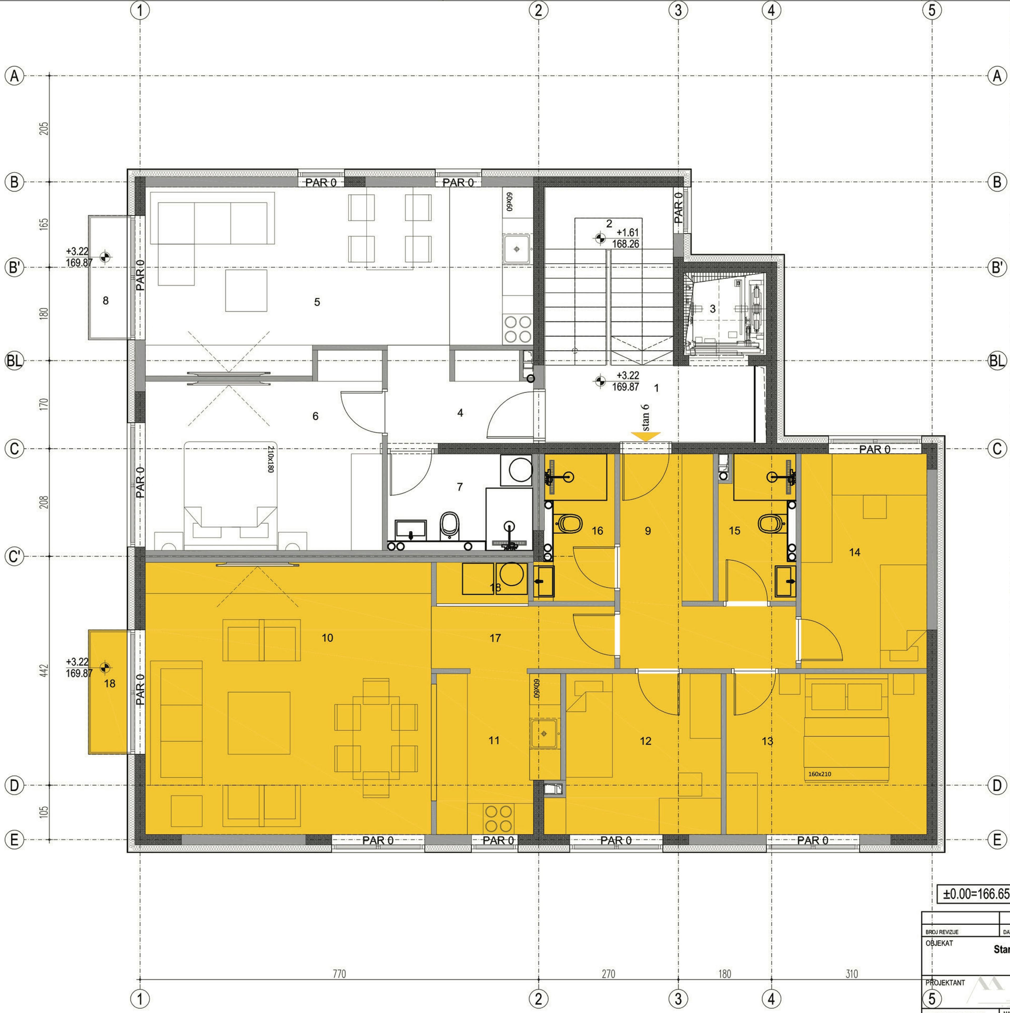 Apartment No.5 Floor Plan