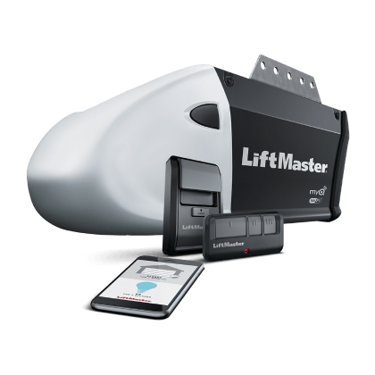 Read How do garage door openers work? LiftMaster 8155W Belt Drive Operator (Contractor Series)