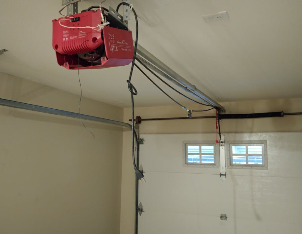 broken garage door spring