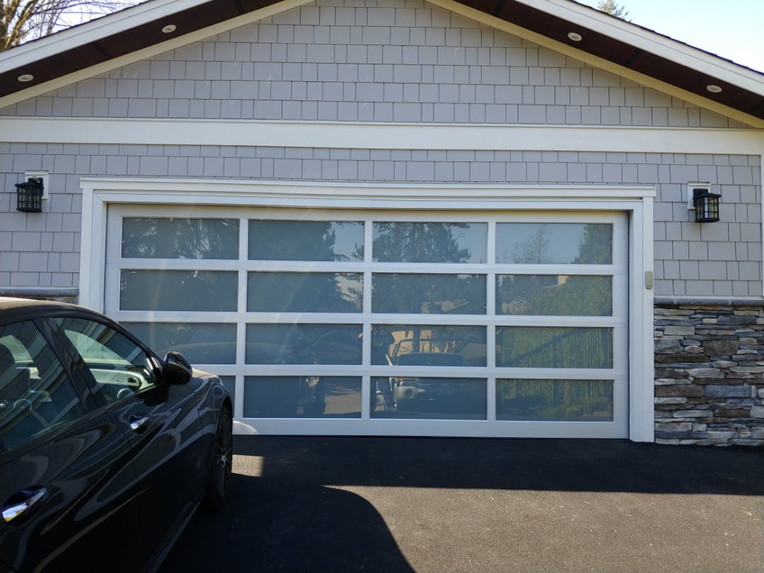 a 16′ x 7′ Modern Classic Garage Door from Northwest Door