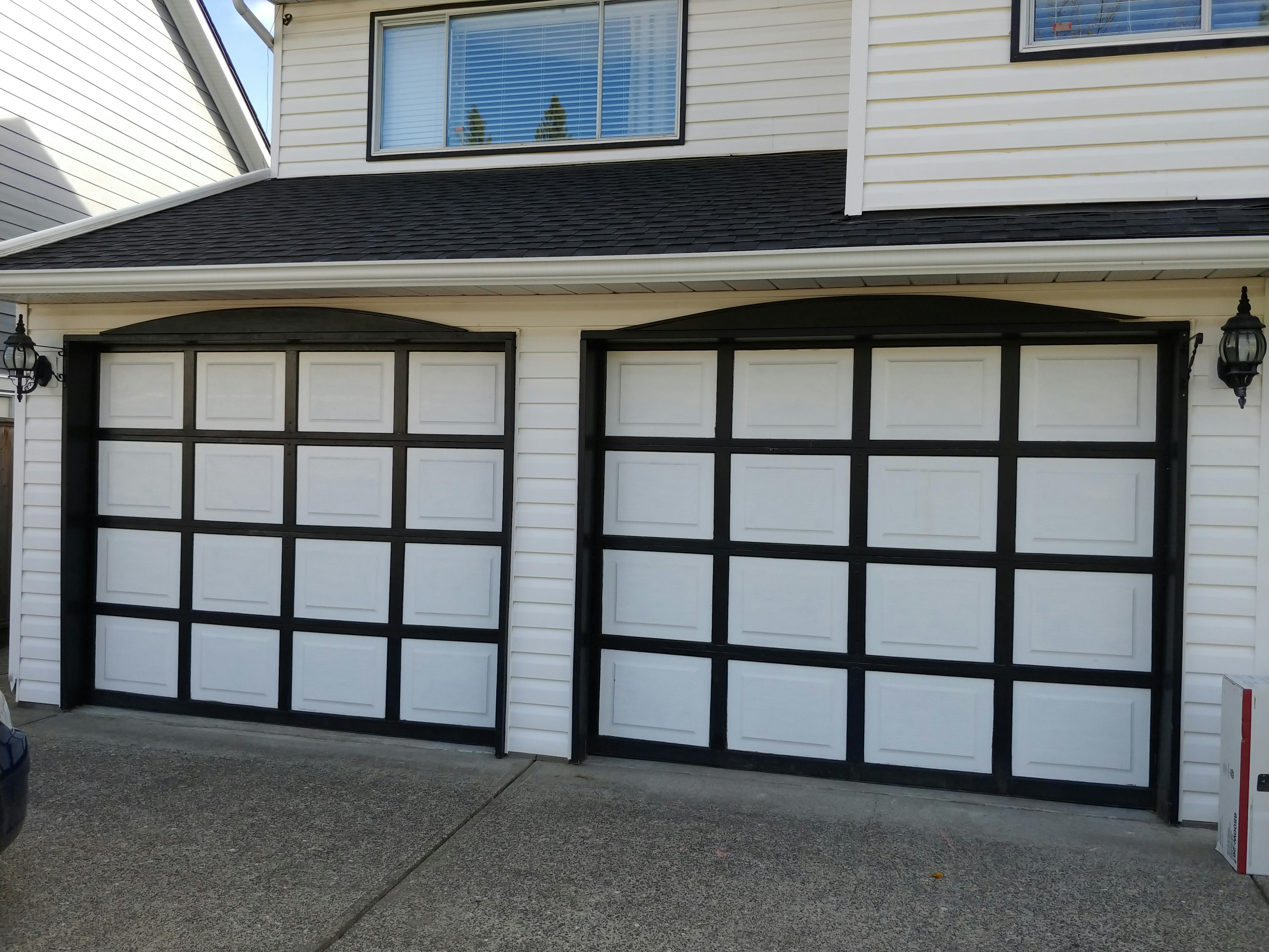 New fully insulated Northwest Garage Door in Coquitlam