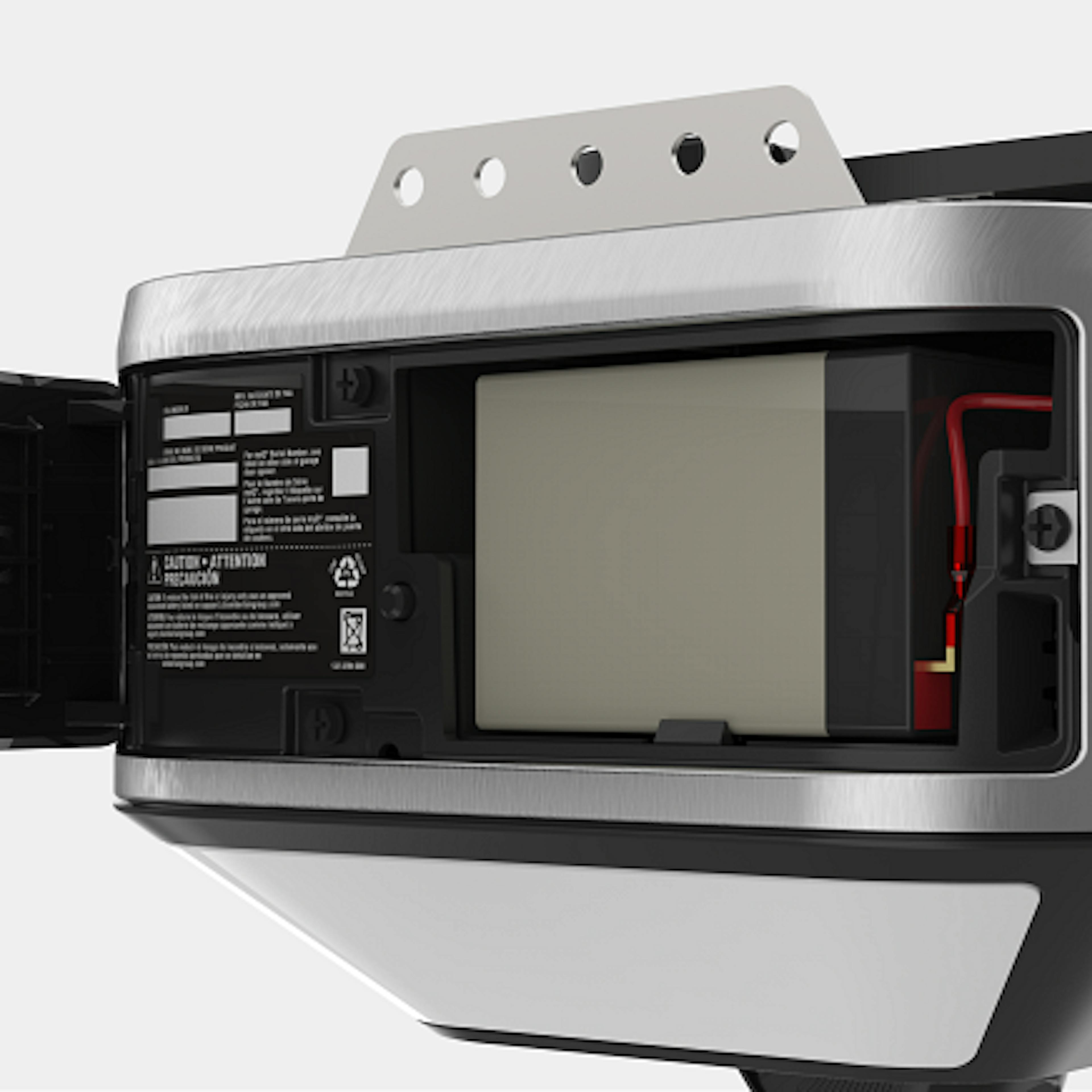 rear view of the 6580L opener