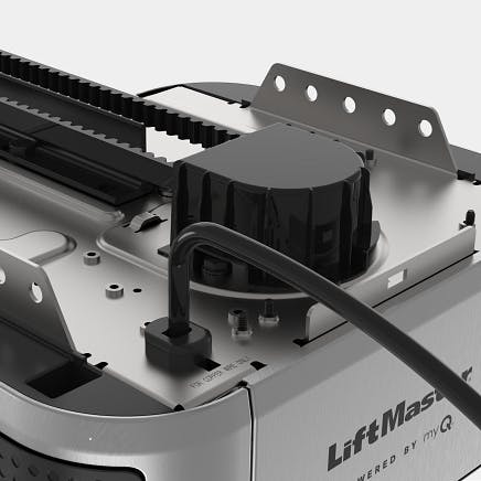 top view of the 6580L opener