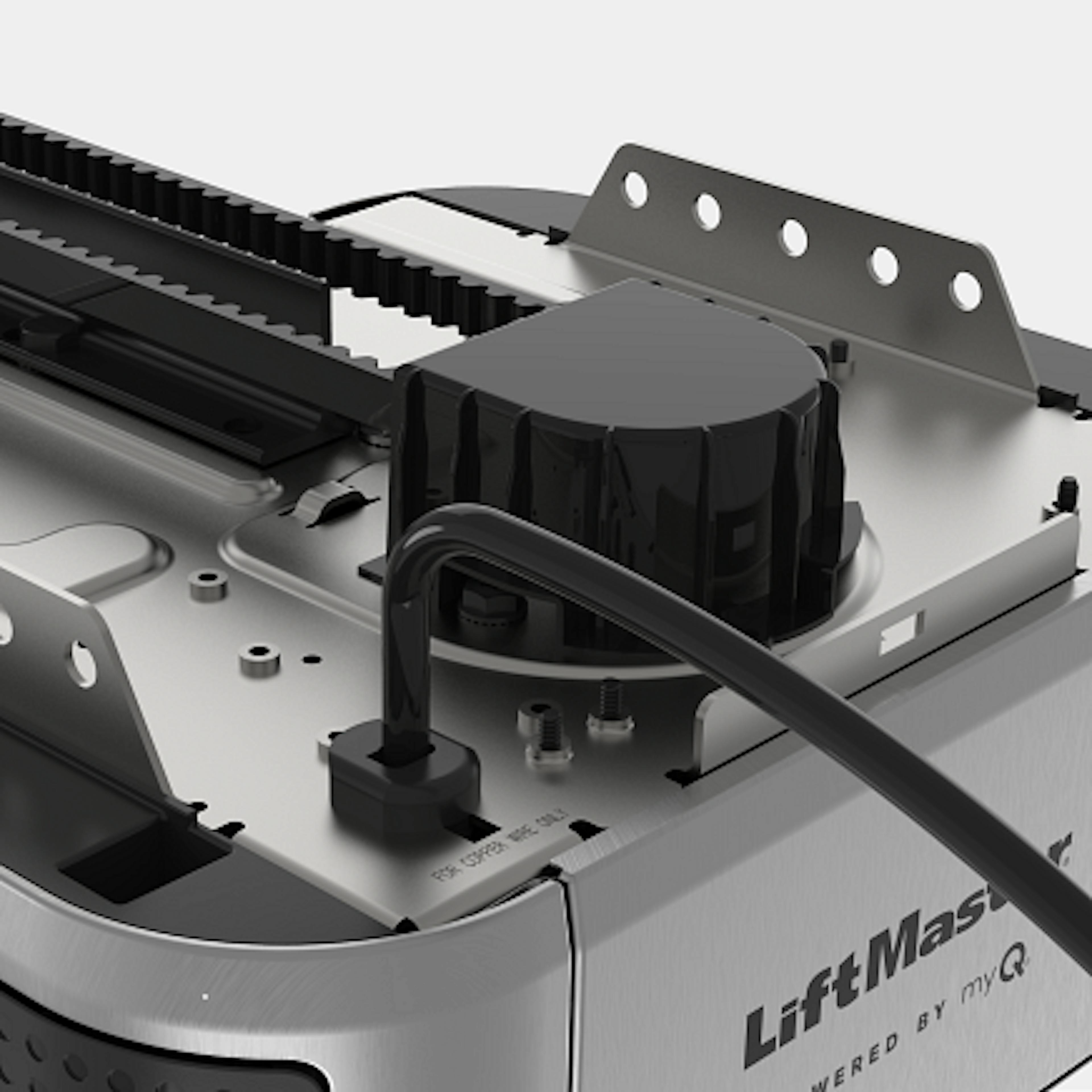 top view of the 6580L opener