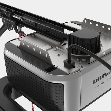 6690L LiftMaster 1-1/4 HPs Belt Drive Opener Top View