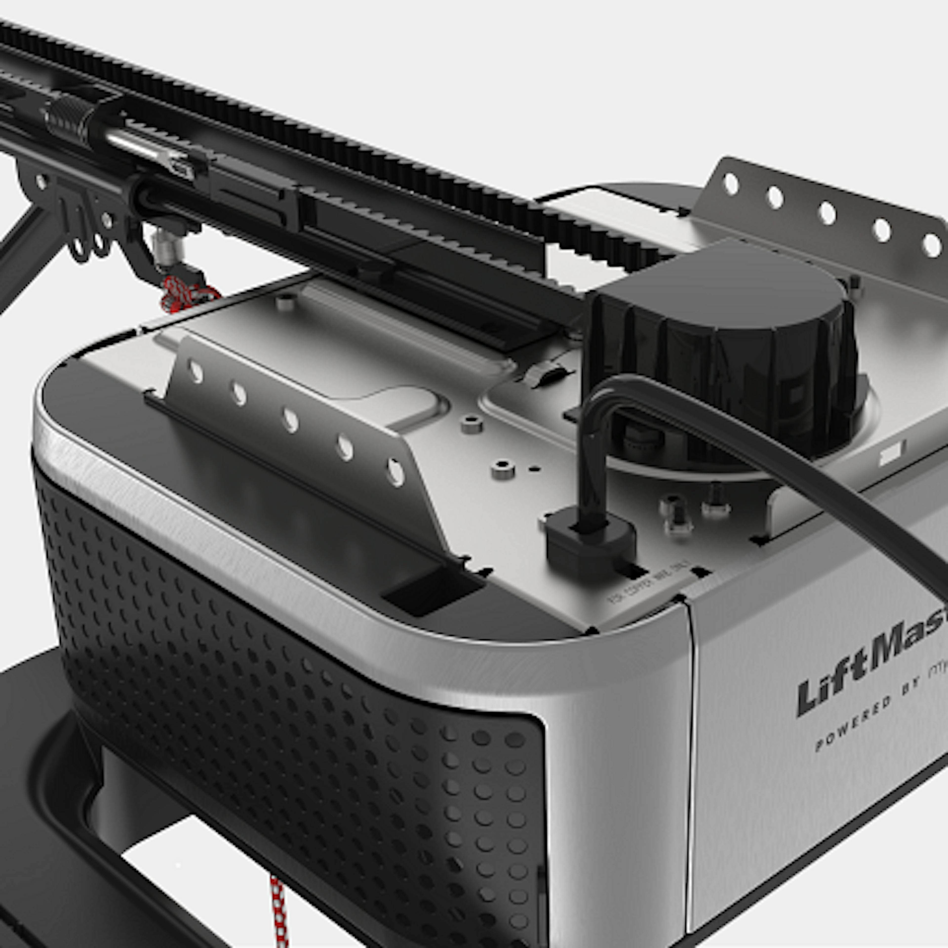 6690L LiftMaster 1-1/4 HPs Belt Drive Opener Top View