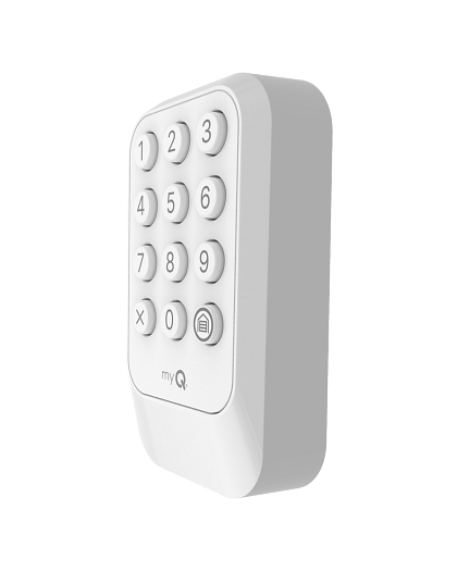 Right-side view of LiftMaster L979S Wireless Keypad