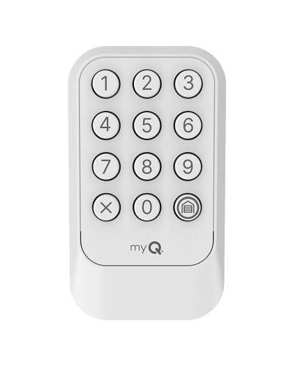 Front view of the LiftMaster L979S Wireless Keypad