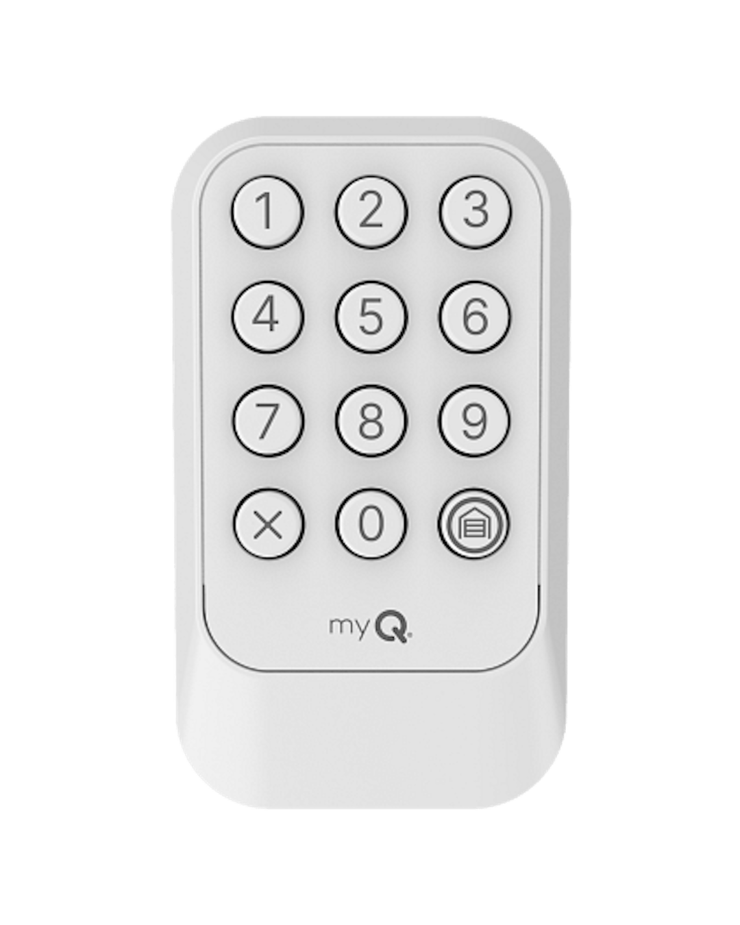 Front view of the LiftMaster L979S Wireless Keypad