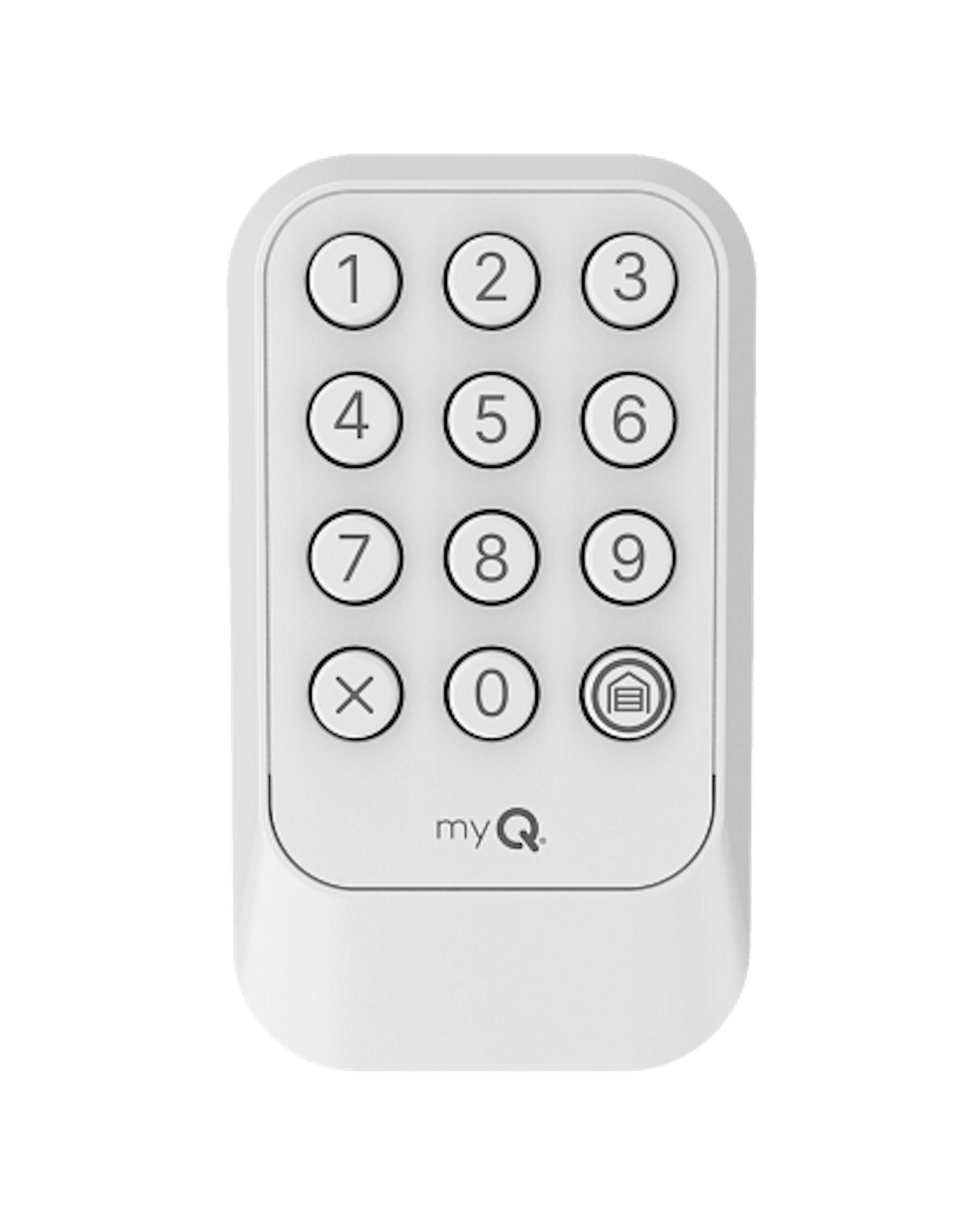 Front view of the LiftMaster L979S Wireless Keypad