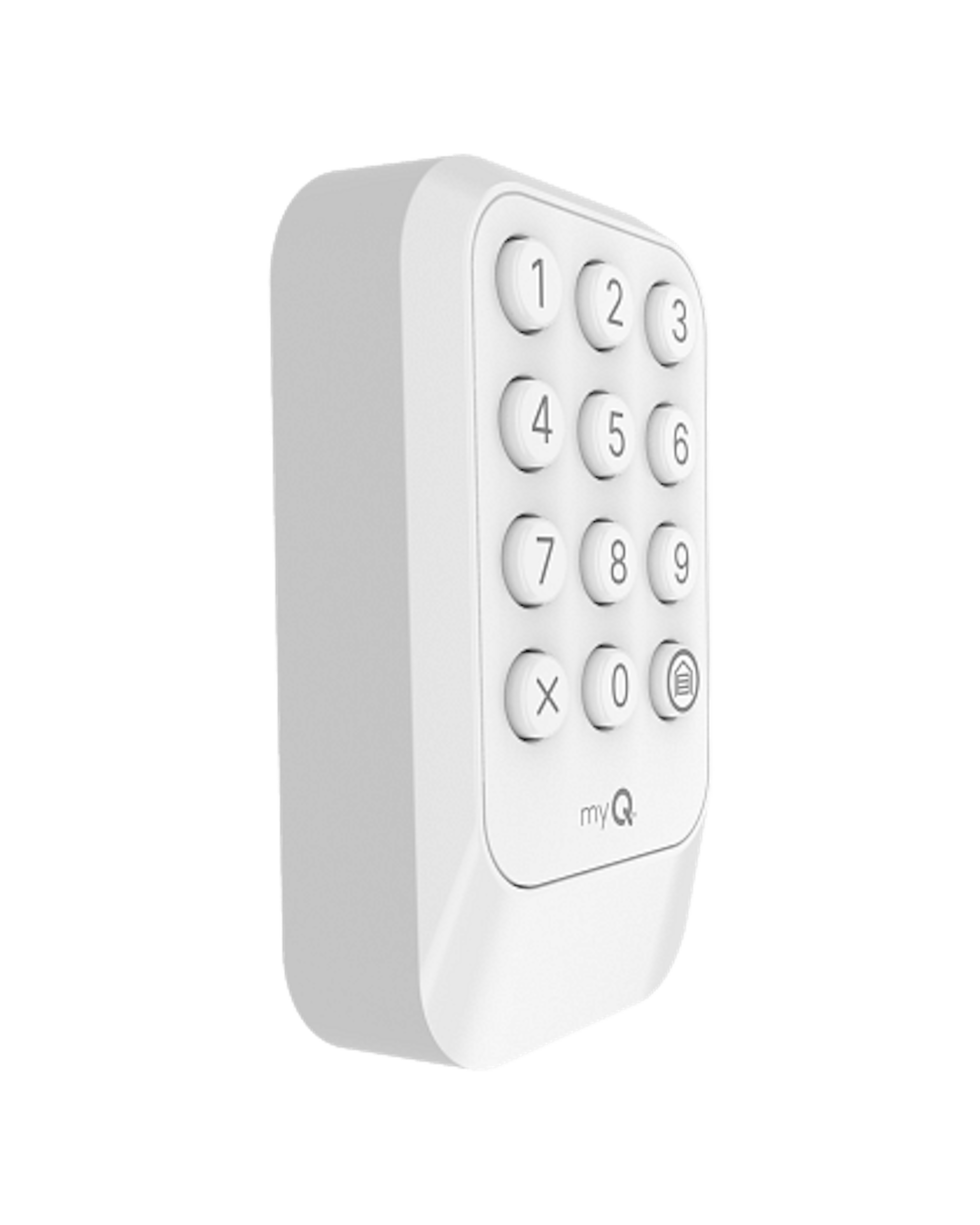 Left-side view of the LiftMaster L979S Wireless Keypad
