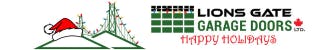 Lions Gate Garage Doors Logo - Happy Hollidays