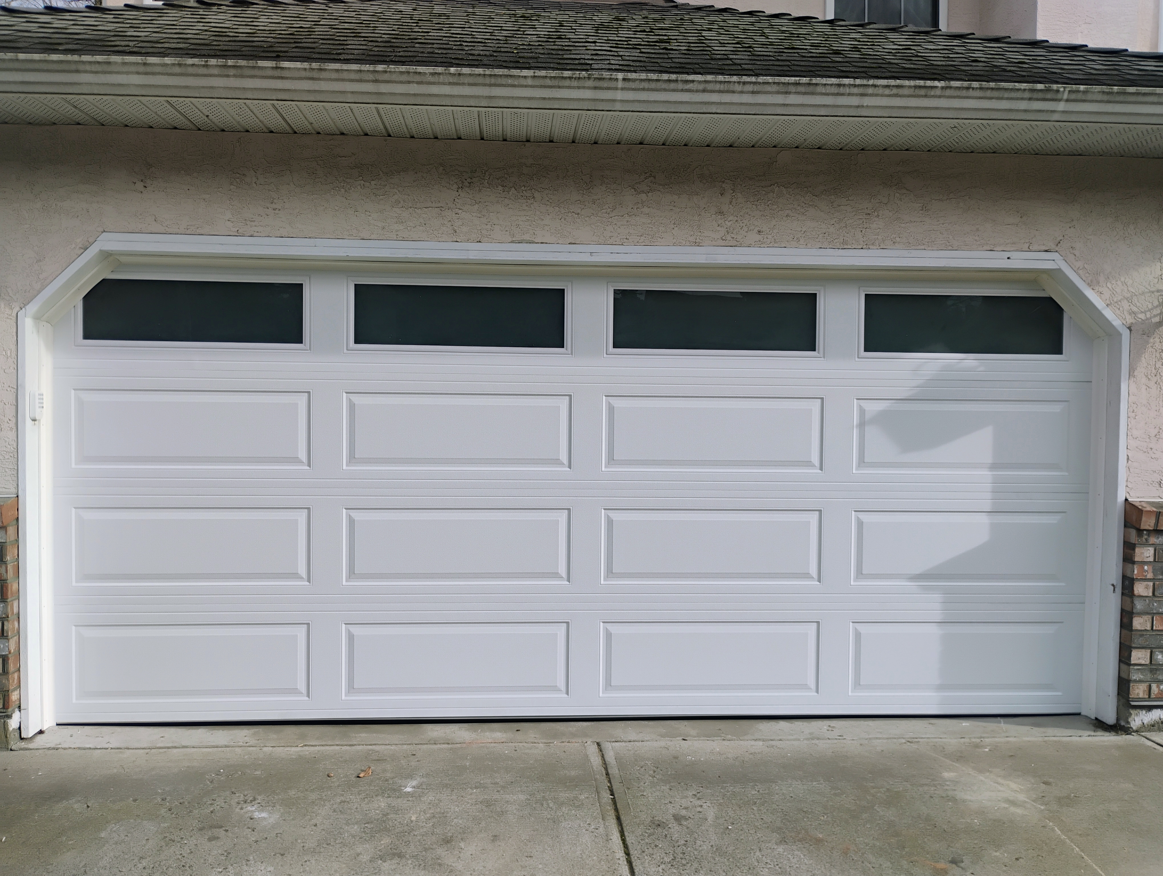 new Hormann Therma Tech 3400 white garage door