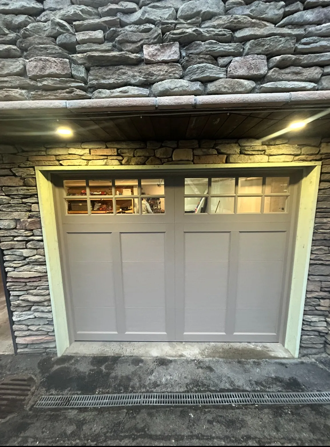 Read Garage Door Installation, Coquitlam, Portfolio 112 A premium 9x7 Clopay Coachman CG12 garage door