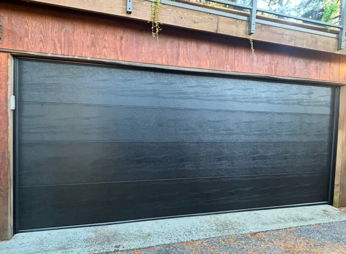 Read Garage Door Installation, North Vancouver, Portfolio 113 19'6" x 7 Northland R12 double door