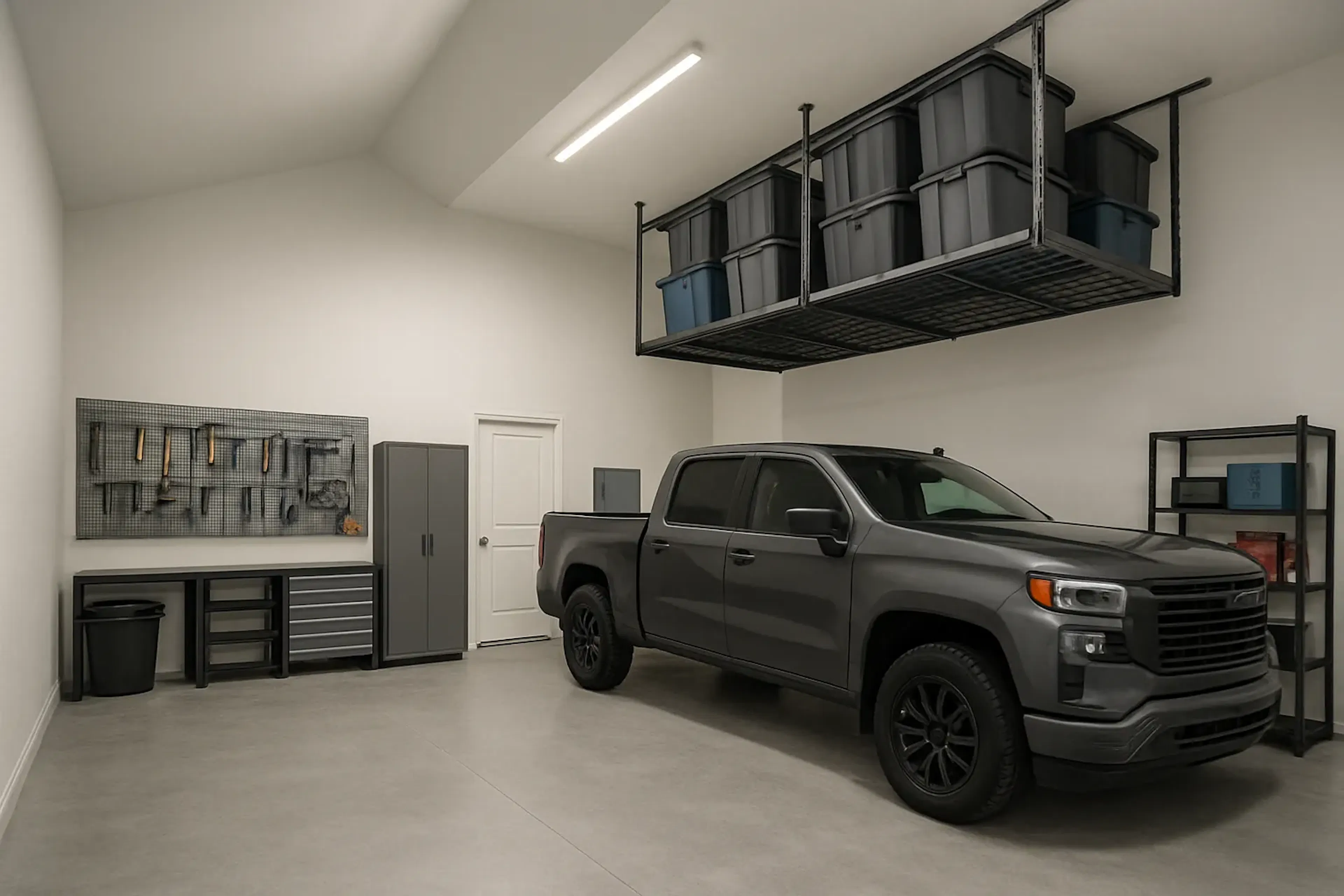 high-ceiling-garage-storage-jackshaft-opener