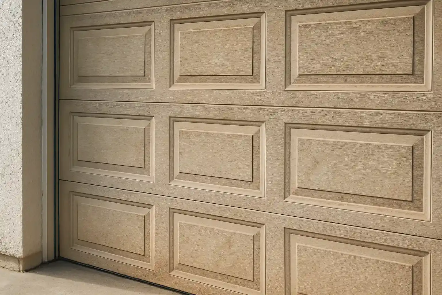 garage-door-panel-wear-closeup