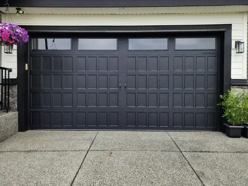 New garage door installation in Richmond home