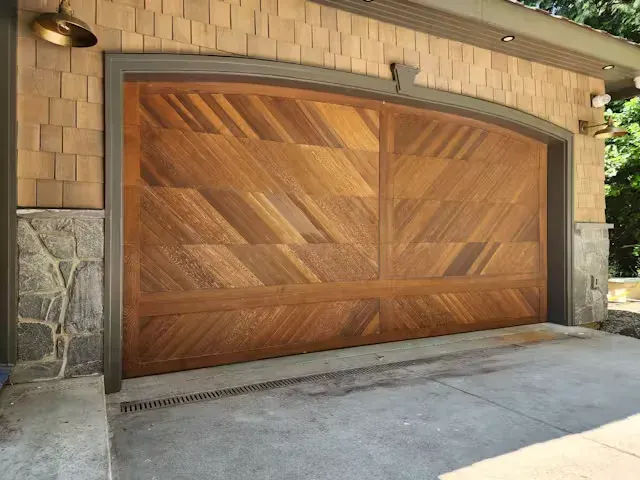 Garage door maintenance service in Maple Ridge home