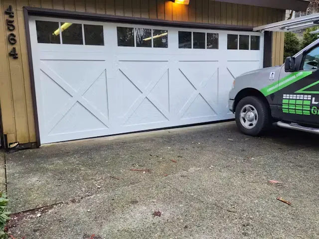 New garage door installation in Maple Ridge