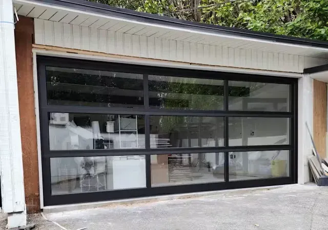 Garage door installation in Vancouver residential home