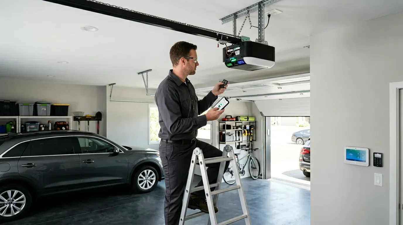 Garage door estimate and service planning support
