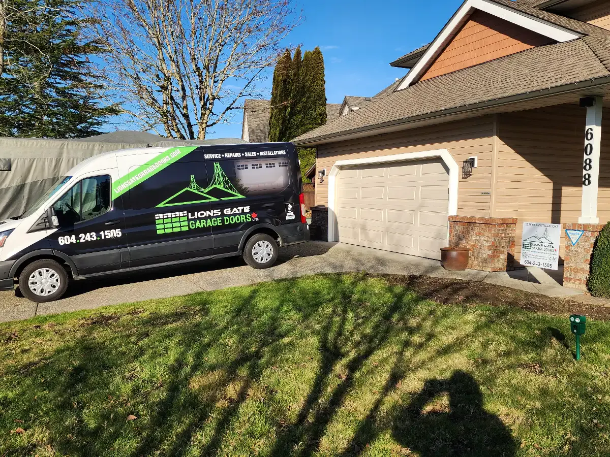 Lions Gate Garage Doors technician and customer service