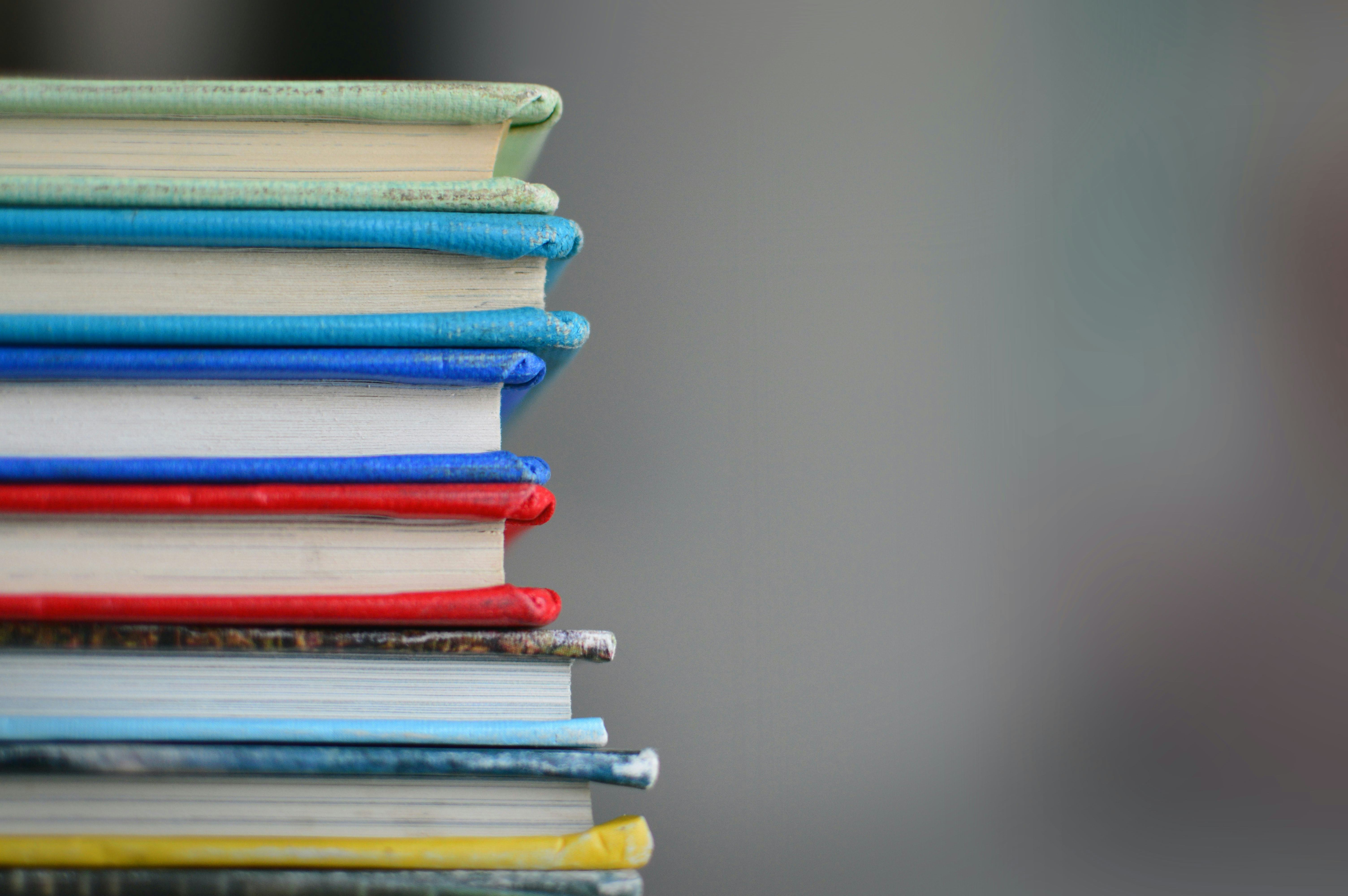 Image of a stack of books