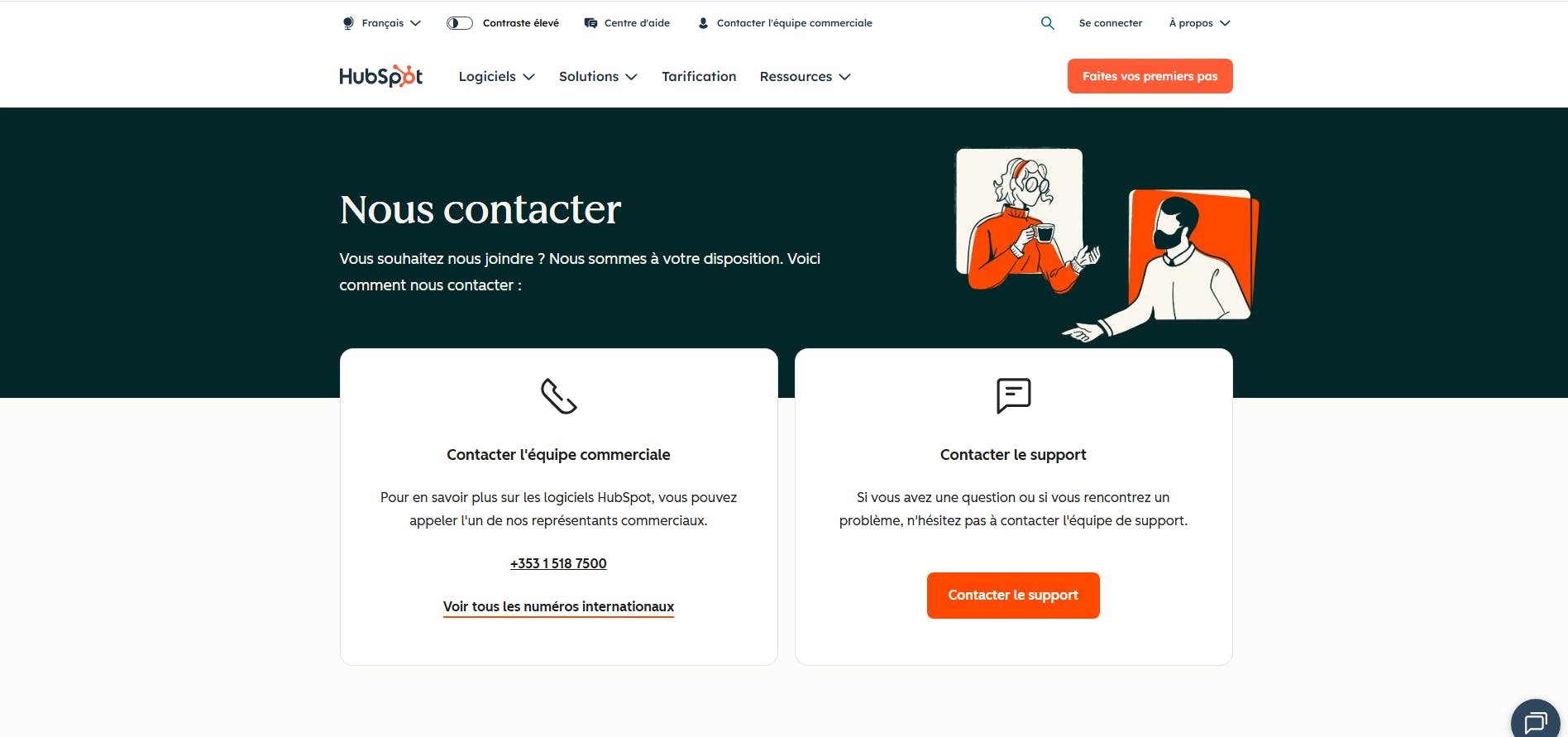Site Web Hubspot