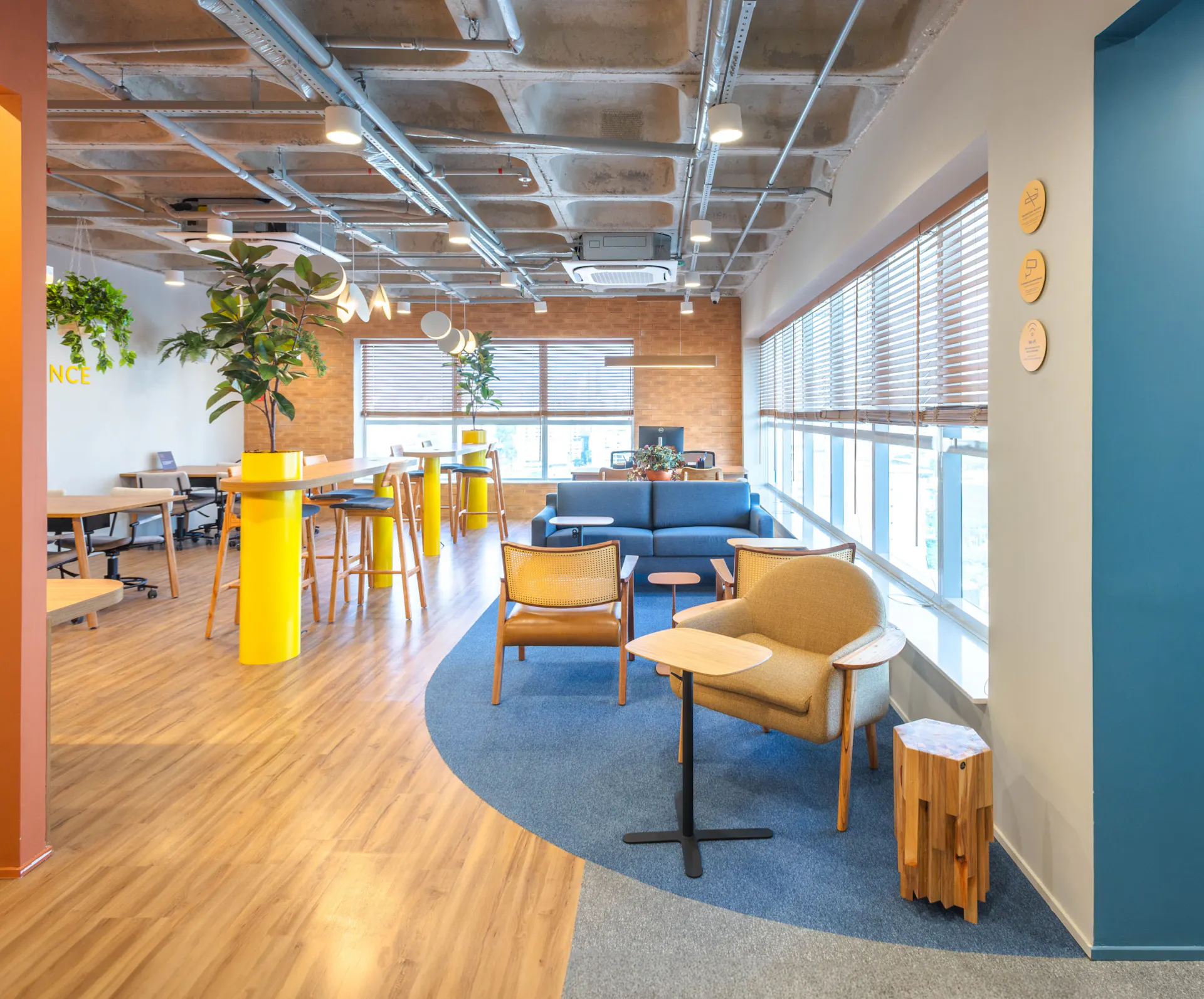 Foto do coworking da unidade Perdizes