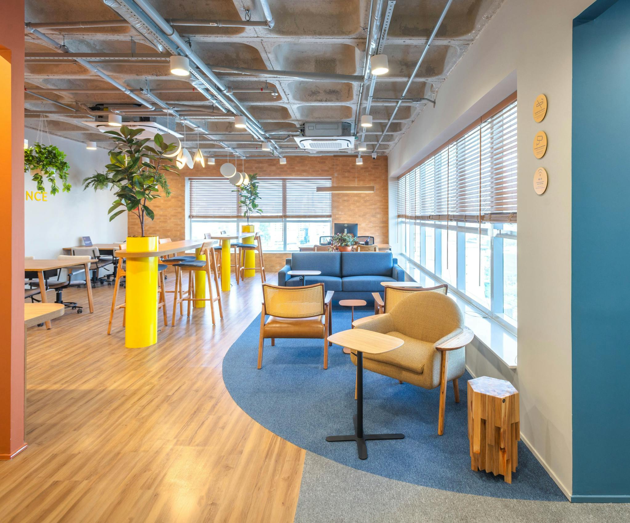 Foto do coworking da unidade Perdizes