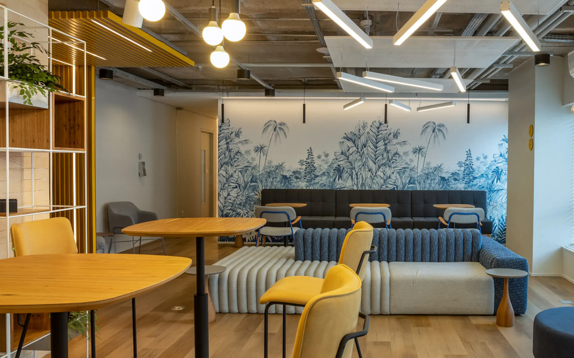 Foto da recepção da unidade Alphaville